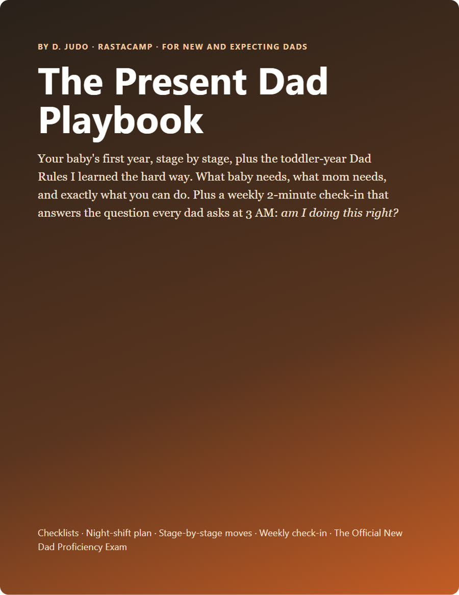 Cover of The Present Dad Playbook